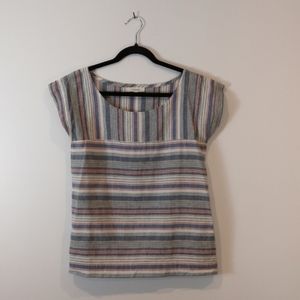 Fischer Boxy Striped 100% cotton top